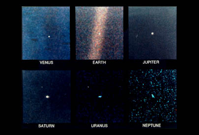 family portrait of the planets